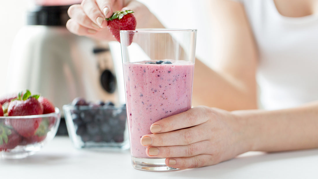 Sunflower Microgreen Powder Smoothie