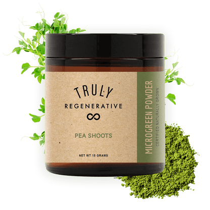 Pea Shoot Microgreen Powder